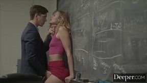 Alexa's sinful escapade with her tutor, getting royally banged and creampied.