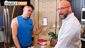 FamilyCreep - Latino Jock Gets PULVERIZED BY HIS STEPPARENT'S FAT SPEAR