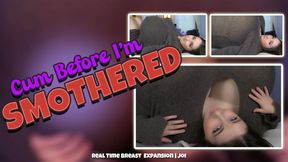 Real-Time Breast Expansion JOI: Lying Back as My Tits Grow Massive, Cum Before They Cover Me Completely