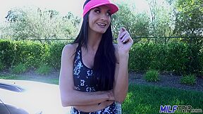 Divorced Busty Milf Silvia Saige Licks Her Own Pussy Juices