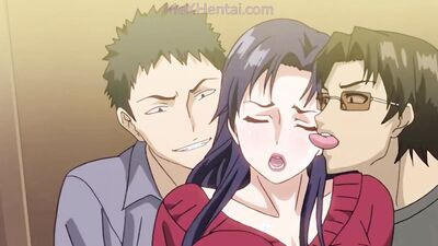 First-time Argentinian wife cheats on husband & takes on a group of hairy sluts