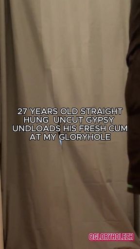 27 Years Old Uncut Hung Gypsy Cock First Gay Blowjob