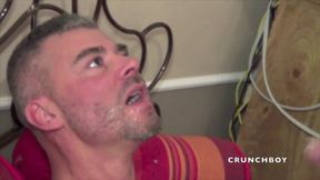 Sexy Stepdaddy fucked by XXL big bulge boy