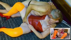 Granny Velma Dinkley: a Slutty Sleuth's Fingering, Pussy Licking &amp; Missionary Fucking Orgasms! 8623fap