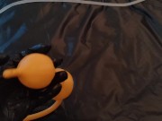 Inflatable enema nozzle insertion and review