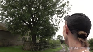 I whisper ”Can I bareback you..." Condom 2 Bareback 100% REAL - Farm Boy