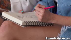 Lustful MILFs Tiffany Fox and Mayara Lopes crave to be fucked by younger studs