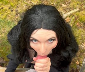 Yennefer &amp; Geralt are up in the woods - Witcher cosplay like you&#039;ve never seen it before