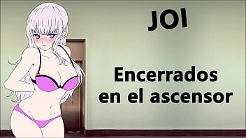 JOI - Encerrados en el ascensor con tu vecina.