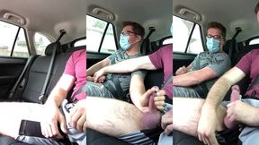 dotado pegou uber compartilhado e o outro passageiro bateu uma punheta junto no banco de tras quase rolou flagra