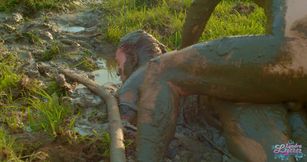 Lara croft fucked in mud