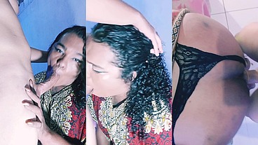 Novinho fazendo tempo que não comia um cuzinho