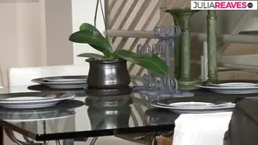 scened blonde stepmom gets doggystyle on the sofa