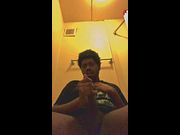 Solo male session for the biggest cum dump