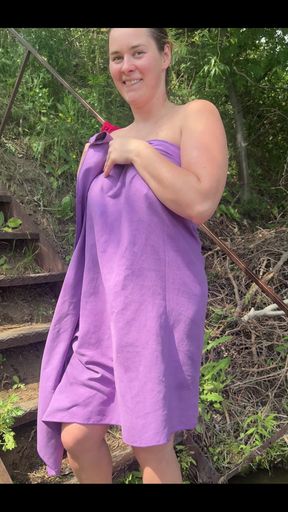 I Decided to Change Right There on the Beach