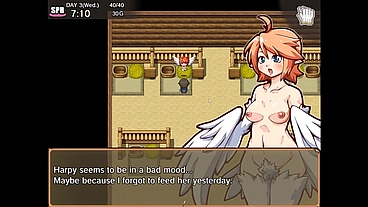 Impregnate my harem farm [ BREEDING HENTAI game ] Ep.1 Let's fuck some cute monster girl !