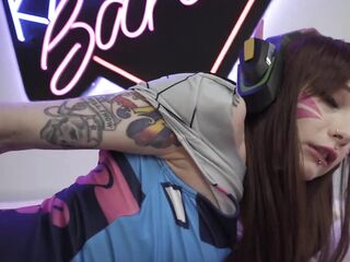 D.VA Overwatch screw her holes (short clip) Karneli Bandi