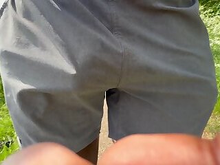 Cockring-ON. Spandex-ON. Vibrating Massage Device-READY. But First A Teaser.