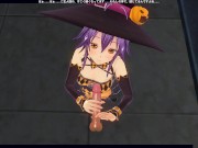 3D HENTAI POV Pumpkin girl jerking off your cock