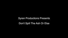Don't Spill The Ashes Or Else (MP4 HD)