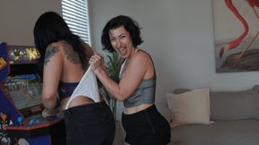 Gamer Girl Wedgie