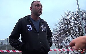 Takevan mea melone hunt stranger to fuck them & she find one and fuck ass