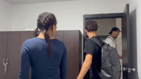 What could happen if I share a hotel room with my husband and his best friend?
