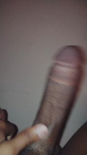 Very hardcore masturbation by very big hot dick. It is quite enjoying but painful when no one with you to suck your dick.