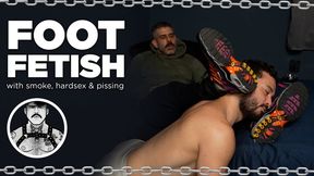 FOOT FETISH - MALE DOMINATION - FOOT SMELLING - SMOKING - DOMINATION - PEE - PISSING - CUMSHOT HARDSEX - TATTOOED MAN - TATTOOED MASTER - VICTOR NALLA