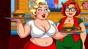 She Knows How to Get a Good Tip. Cartoon