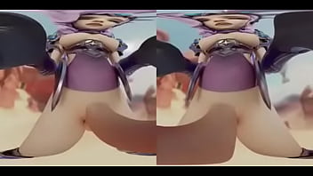 Mercy overwatch fucks your little mouth VR