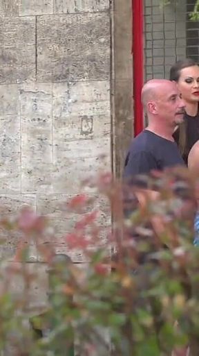 Nikki Thorne Rammed in Public