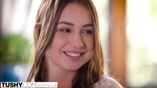 TUSHY Hot Babysitter Taylor Sands Enjoys Anal