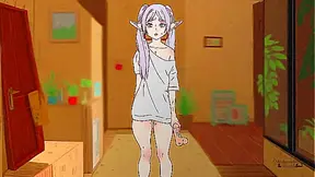 Frieren Overwhelmed by Ferns Dominant Touch in Steamy Hentai Encounter