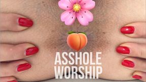 Pure Asshole Worship, Winking, Sensual Dirty Talk