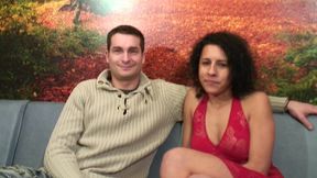 casting of an amateur french couple doing anal, fist fucking, ending with cum in mouth - fptv