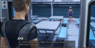 Stranded in Space - Hard Talk with Femdom Military Girl