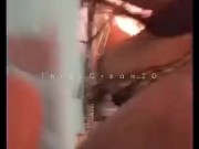 “IPUTOK MO SA LABAS!” Big Ass Step Sister In Tight Leopard Dress Begs Not to Cum Inside Her