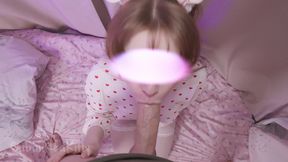 WANNA SEE? Step-Sister's Surprise Ended with Hot Sex!