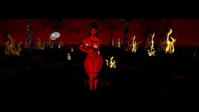 Satan'_s gf comes to the fucking hell literally