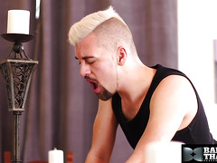 BAREBACKTHATHOLE Kinky Josh Stone Takes Ray Diesel Monster Dick