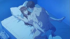 After Work'the Seductive Boss Takes Control Over his Shy Secretary (Anime Hentai)