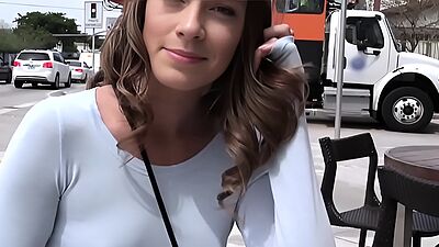 Public Pick Ups - Slender Hottie Spreads her Pussy starring Kirsten Lee