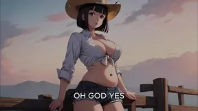 Horny girlfriend goes wild in family fantasy roleplay