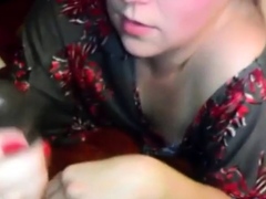 Thick White Girl Loves Sucking Big Black Cock