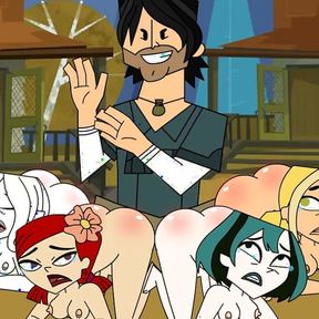 Total Drama Island - Butt Spank and Happy Sexy MILFs Part5