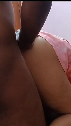 Hot Desi Sister in Law in Saree Fucking in Doggy Style& Creampied