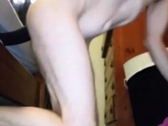 Extreme Double-Dildo Fisting for Gaping Hole