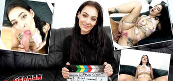 German Scout: Alexa Throat’s Pink Bush Casting Fuck