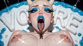 VORE - Temple High Priestess Turns Into Goddess Belly Sacrifice (Erotic Audio)